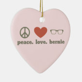 Bernie Sanders Election Swag Keramisch Ornament (Rechts)