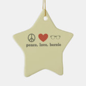 Bernie Sanders Election Swag Keramisch Ornament (Rechts)