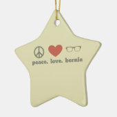 Bernie Sanders Election Swag Keramisch Ornament (Links)