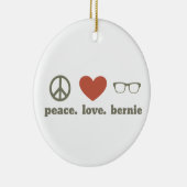 Bernie Sanders Election Swag Keramisch Ornament (Rechts)
