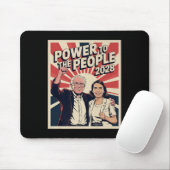 Bernie Sanders en AOC 2028 presidentiële campagne Muismat (Met muis)