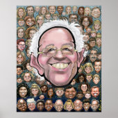 Bernie Sanders en het volk Poster (Voorkant)