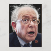 Bernie Sanders Face Briefkaart (Voorkant)
