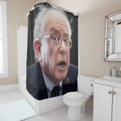 Bernie Sanders Face Douchegordijn (In situ)