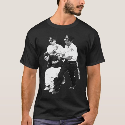 Bernie Sanders gearresteerd T-shirt (Voorkant)