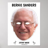 BERNIE SANDERS Halloween Mask Poster (Voorkant)