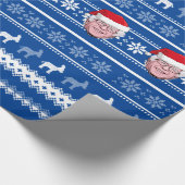 BERNIE SANDERS Hannukah Cadeaupapier (Hoek)