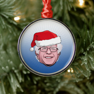 BERNIE SANDERS Hanukka Metalen Ornament