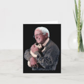 Bernie Sanders Hugging Cat Shirt Cute Animal Lover Kaart (Voorkant)