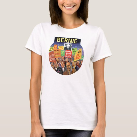 Bernie Sanders in 2016 T-shirt (Voorkant)