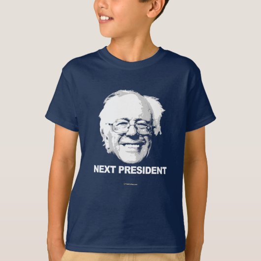 Bernie Sanders is het volgende President T-shirt (Voorkant)