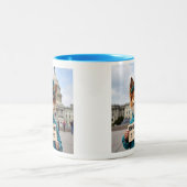 Bernie Sanders is mijn held Fox Terrier-demonstran Tweekleurige Koffiemok (Center)