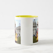 Bernie Sanders is MIJN held Schattigee Chihuahua d Tweekleurige Koffiemok (Center)