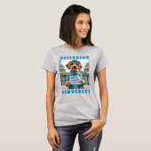 Bernie Sanders is mijn held T-shirt (Voorkant volledig)