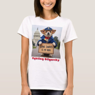 Bernie Sanders is mijn held T-shirt