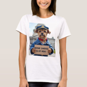 Bernie Sanders is mijn held T-shirt