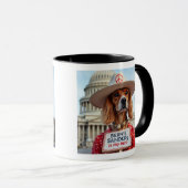 Bernie Sanders is mijn Schattigee hond Mok (Voorkant rechts)