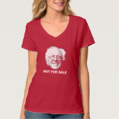 Bernie Sanders is niet te koop T-shirt (Voorkant)