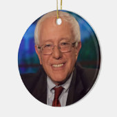 Bernie Sanders Keramisch Ornament (Links)