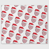 BERNIE SANDERS Kerstmis Cadeaupapier (Vlak)