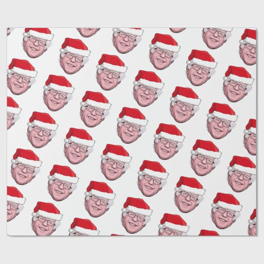 BERNIE SANDERS Kerstmis Cadeaupapier (Vlak)