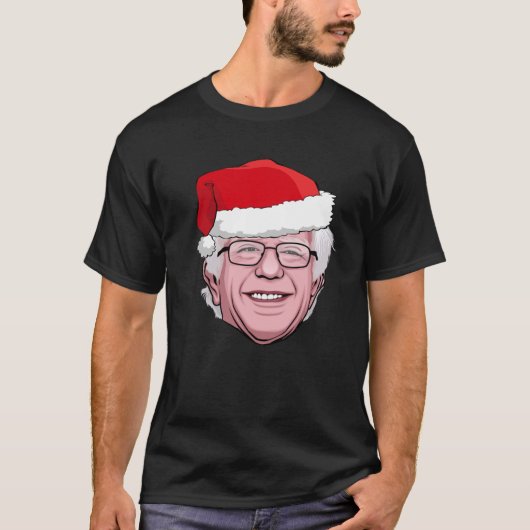 BERNIE SANDERS Kerstmis T-shirt (Voorkant)