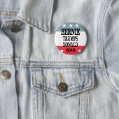 Bernie Sanders-knoppen Ronde Button 5,7 Cm (In situ)