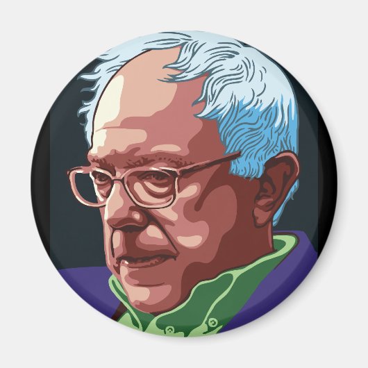 Bernie Sanders Magneet (Voorkant)