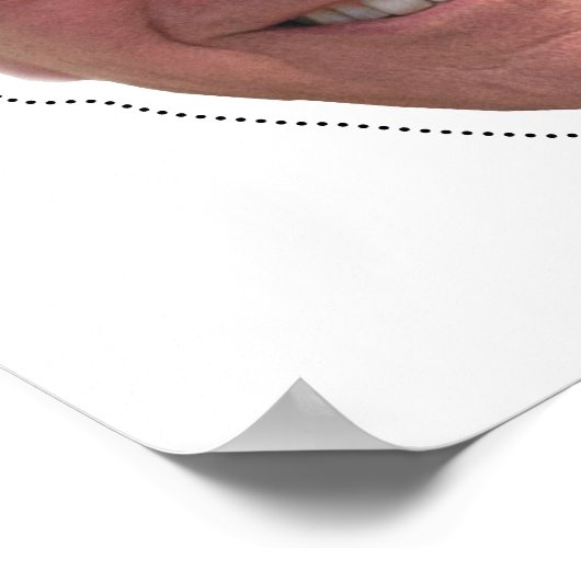 Bernie Sanders Mask Cutout Poster (Hoek)