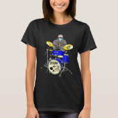 Bernie Sanders Mittens Drumming Drum Inauguration T-shirt (Voorkant)