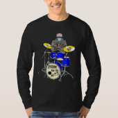 Bernie Sanders Mittens Drumming Drum Inauguration T-shirt (Voorkant)