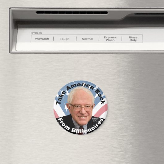 Bernie Sanders neemt Amerika terug magneet (Insitu (Vaatwasser))