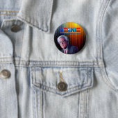 Bernie Sanders, niet te koop Ronde Button 5,7 Cm (In situ)