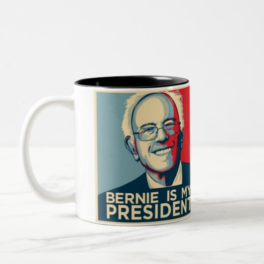 Bernie Sanders Novelty Mok (Links)