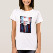 Bernie Sanders Ondersteuning Digitale Kunst Shirt (Voorkant)