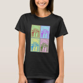 Bernie Sanders Ondersteuning Digitale Kunst Shirt (Voorkant)