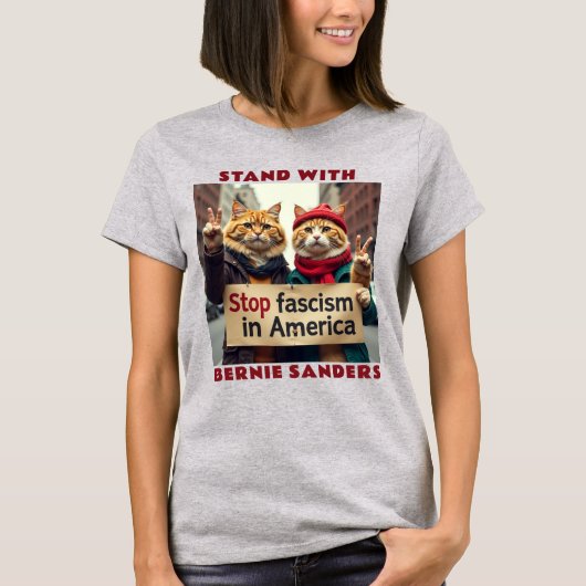 Bernie Sanders politiek T-shirt (Voorkant)