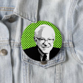 BERNIE SANDERS POP ART RONDE BUTTON 4,0 CM (In situ)