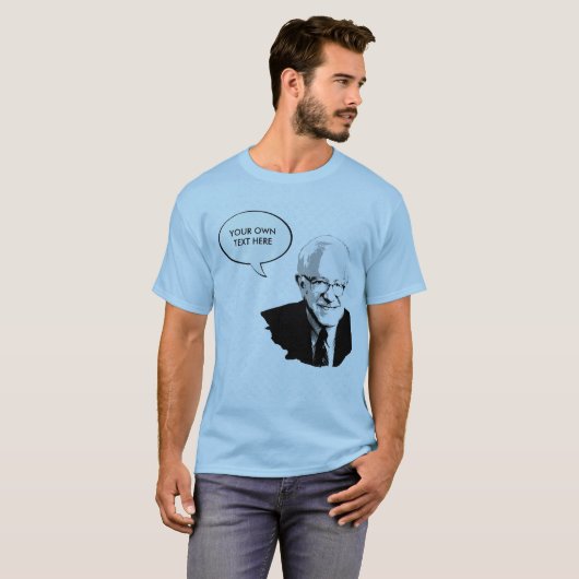 BERNIE SANDERS POP ART T-SHIRT (Voorkant volledig)