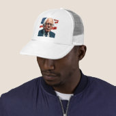 Bernie Sanders-portret Trucker Pet (In situ)