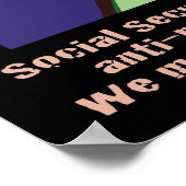 Bernie Sanders Poster (Hoek)