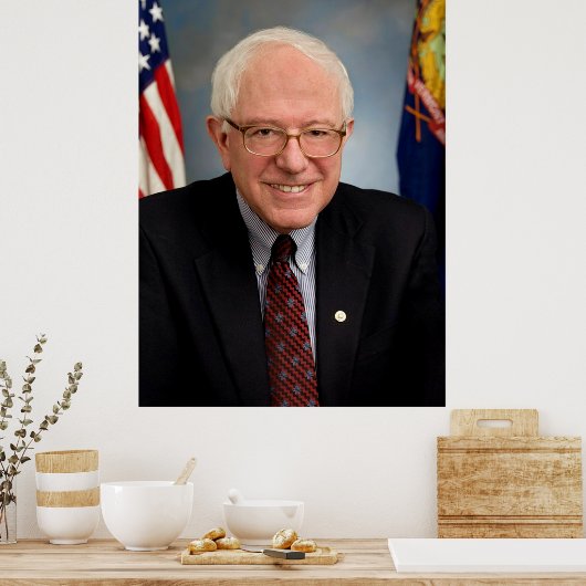 Bernie Sanders Poster Papier (Keuken)