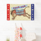 Bernie Sanders President 2016 Democraat Donkey Spandoek (Insitu)
