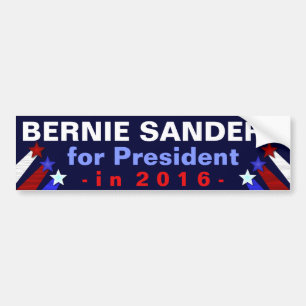 Bernie Sanders President 2016 Verkiezingsdemocraat Bumpersticker