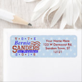 Bernie Sanders President 2016 Verkiezingsdemocraat Etiket (Insitu)