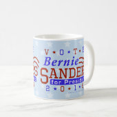 Bernie Sanders President 2016 Verkiezingsdemocraat Koffiemok (Voorkant rechts)