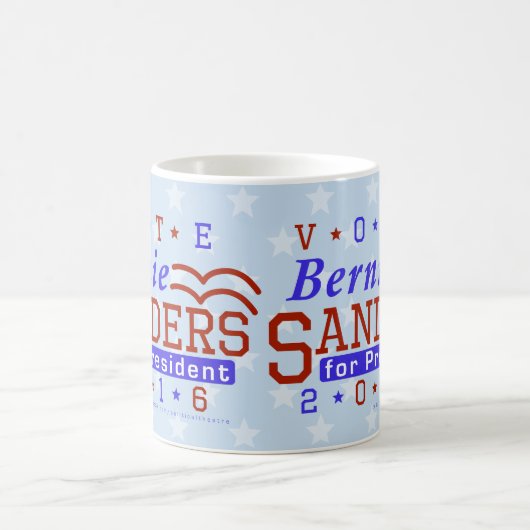Bernie Sanders President 2016 Verkiezingsdemocraat Koffiemok (Center)