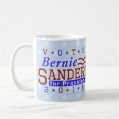 Bernie Sanders President 2016 Verkiezingsdemocraat Koffiemok (Links)
