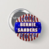 Bernie Sanders President 2016 Verkiezingsdemocraat Ronde Button 5,7 Cm (Voorkant /achterkant)