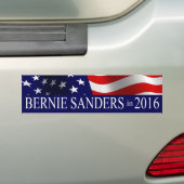 Bernie Sanders President 2016 Vlag Verenigde State Bumpersticker (Op auto)